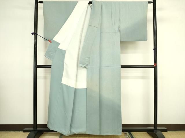 平和屋着物▼訪問着　墨流し　暈し染め　正絹　逸品　DABK2905op