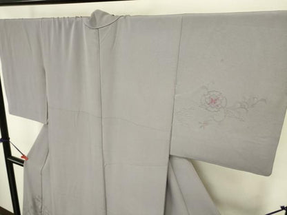 平和屋着物▼中国三大刺繍　汕頭刺繍　スワトウ刺繍　総刺繍　訪問着　正倉院花鳥文　松坂屋扱い　正絹　逸品　DABK2907op