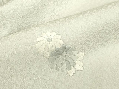 平和屋着物▼中国三大刺繍　汕頭刺繍　スワトウ刺繍　総刺繍　訪問着　鏡裏花文　暈し染め　正絹　逸品　DABK2909op