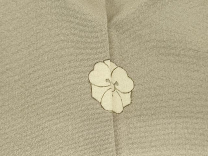 平和屋着物▼豪華色留袖　総刺繍　風景花文　金糸　正絹　逸品　DABK2910op