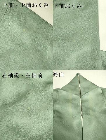 平和屋着物▼上質な小紋　霞文　暈し染め　正絹　逸品　DABK2918op