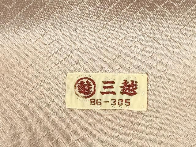 平和屋着物●訪問着　雪輪花文　暈し染め　金彩　三越扱い　正絹　逸品　DABK2939op