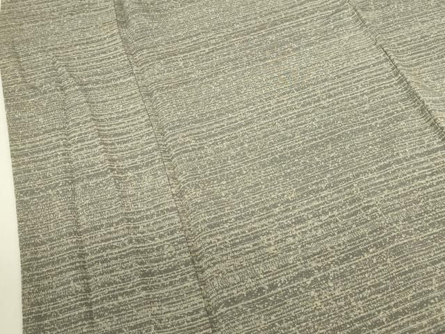 平和屋着物●上質な小紋　横段霞文　正絹　逸品　DABK2940op