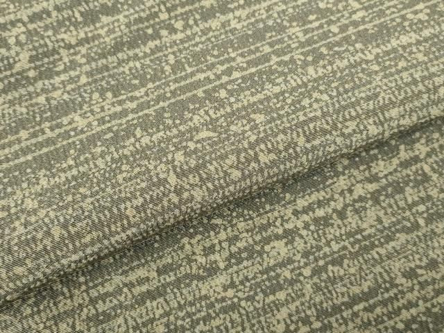 平和屋着物●上質な小紋　横段霞文　正絹　逸品　DABK2940op