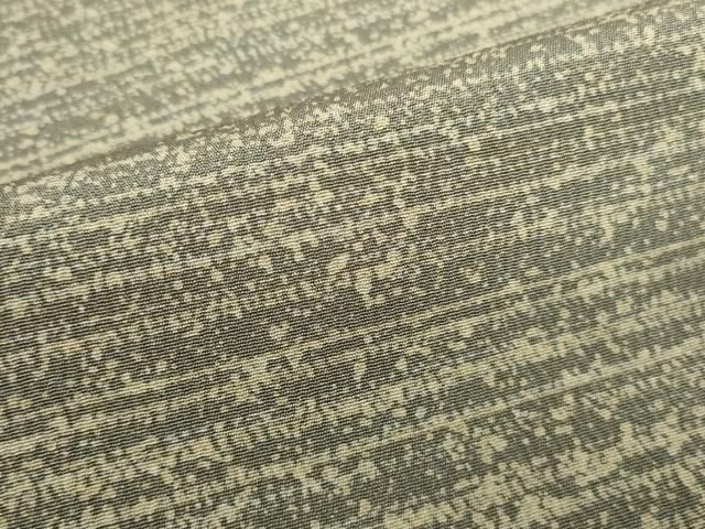 平和屋着物●上質な小紋　横段霞文　正絹　逸品　DABK2940op