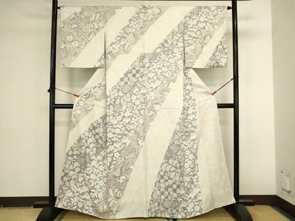 平和屋着物●訪問着　辻が花　暈し染め　正絹　逸品　DABK2949op
