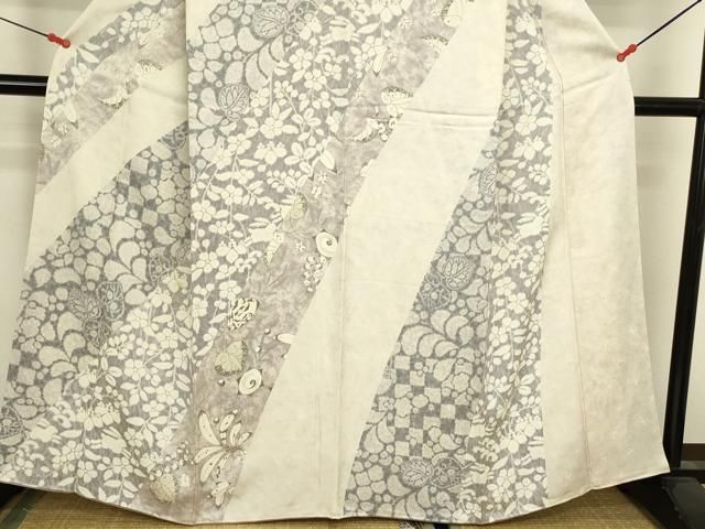 平和屋着物●訪問着　辻が花　暈し染め　正絹　逸品　DABK2949op