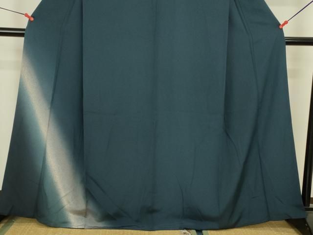 平和屋着物●訪問着　霞文　暈し染め　正絹　逸品　DABK2978op