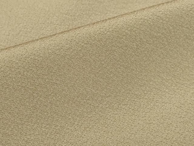 平和屋着物●上質な色無地　白橡色　正絹　逸品　未使用　DABK2983op