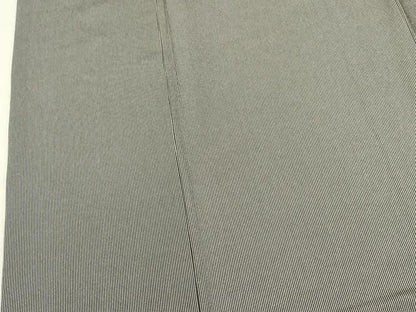 平和屋着物●江戸小紋　万筋　羊羹色×白練色　正絹　逸品　DABK2989op