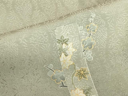 平和屋着物●豪華色留袖　作家物　駒刺繍　短冊花文　金彩　正絹　逸品　未使用　DABK2997op