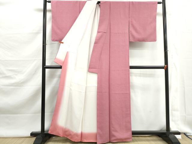平和屋着物■江戸小紋　鮫小紋柄　青波作　正絹　逸品　未使用　DABK3023qa