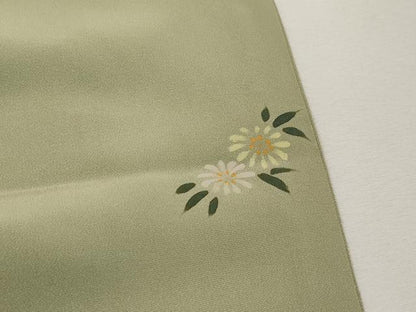 平和屋着物■訪問着　飾花文　暈し染め　正絹　逸品　DABK3033qa