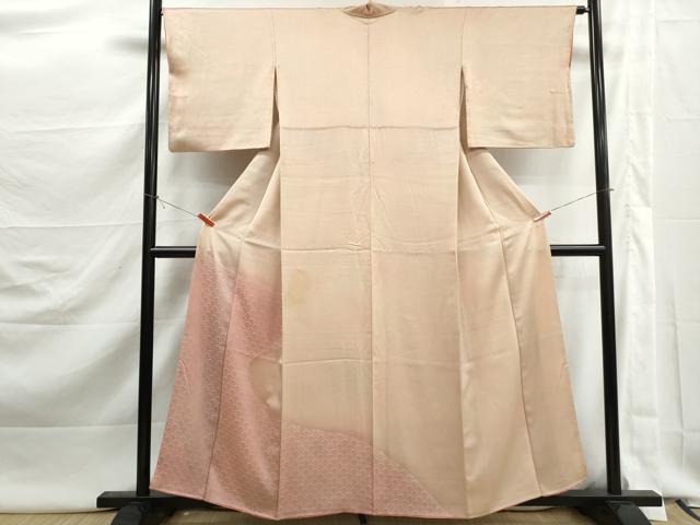 平和屋着物■色留訪問着　青海波地紋　暈し染め　正絹　逸品　DABK3037qa