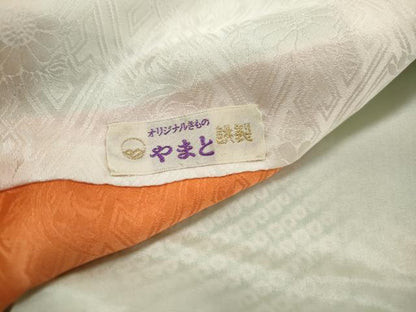 平和屋着物■豪華振袖　駒刺繍　絞り　花筏文　金彩　やまと誂製　正絹　逸品　DABK3043qa