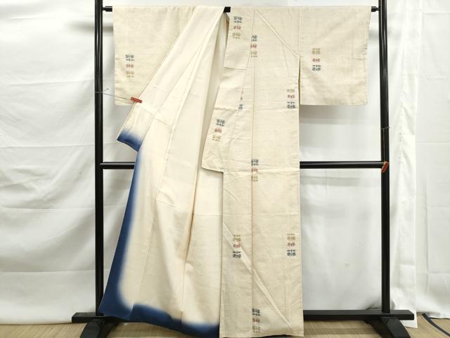 平和屋着物■上質な紬　遠州椿　正絹　逸品　DABK3052qa