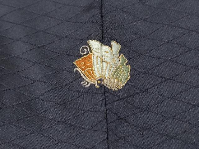 平和屋着物■訪問着　駒刺繍　冊子花文　金彩　正絹　逸品　DABK3053qa