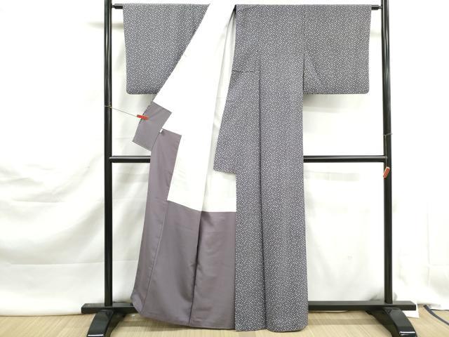 平和屋着物■江戸小紋　小花尽くし　松坂屋扱い　正絹　逸品　DABK3058qa