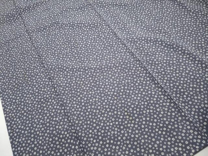 平和屋着物■江戸小紋　小花尽くし　松坂屋扱い　正絹　逸品　DABK3058qa