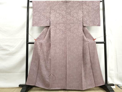 平和屋着物■上質な小紋　樹林地紋　暈し染め　正絹　逸品　DABK3067qa