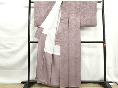 平和屋着物■上質な小紋　樹林地紋　暈し染め　正絹　逸品　DABK3067qa