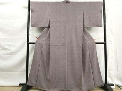 平和屋着物■江戸小紋　家内安全　正絹　逸品　DABK3089qa