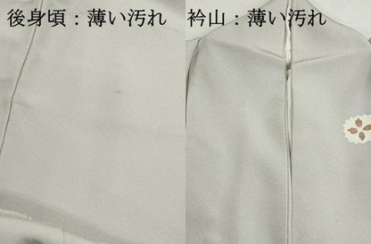 平和屋着物■訪問着　道長正倉院花文　暈し染め　金彩　正絹　逸品　DABK3127qa