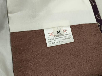 平和屋着物●訪問着　絞り　雪芝花文　金彩　正絹　逸品　DABK3132qa