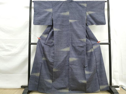 平和屋着物■上質な紬　霞文　正絹　逸品　DABK3172qa