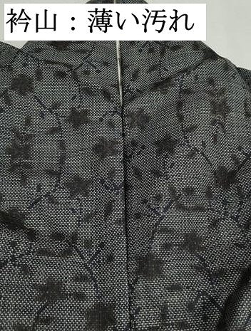 平和屋着物■本場大島紬　7マルキ　唐草花文　正絹　逸品　DABK3184qa