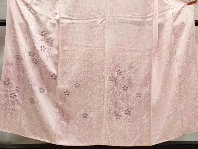 平和屋着物■訪問着　駒刺繍　舞花文　梅鉢　暈し染め　正絹　逸品　DABK3205qa
