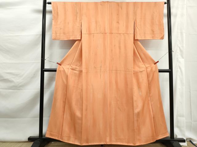 平和屋着物■上質な小紋　霞文　暈し染め　正絹　逸品　DABK3223qa