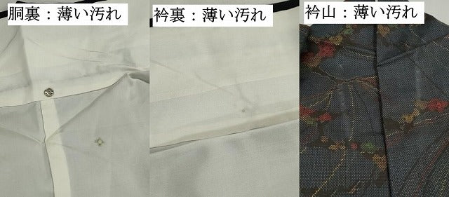 平和屋着物■本場大島紬　7マルキ　枝花文　正絹　逸品　DABK3246qa