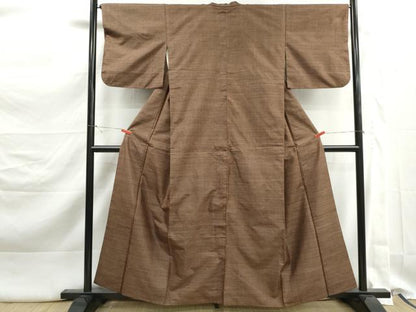 平和屋着物■本場大島紬　9マルキ　霞文　正絹　逸品　DABK3250qa