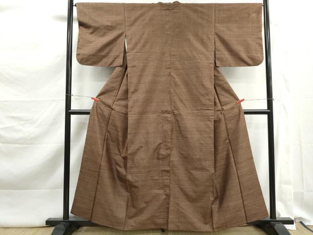平和屋着物■本場大島紬　9マルキ　霞文　正絹　逸品　DABK3250qa