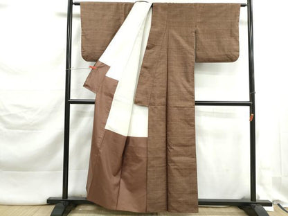 平和屋着物■本場大島紬　9マルキ　霞文　正絹　逸品　DABK3250qa