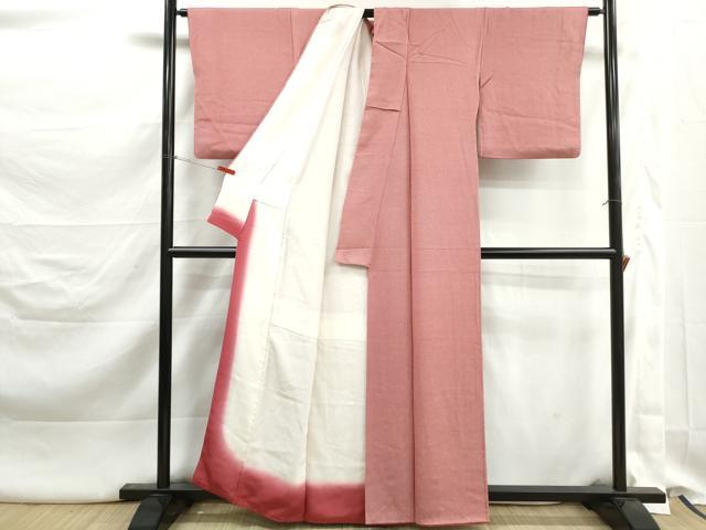 平和屋着物■江戸小紋　行儀　小紋師　鈴木秋治　正絹　逸品　DABK3254qa