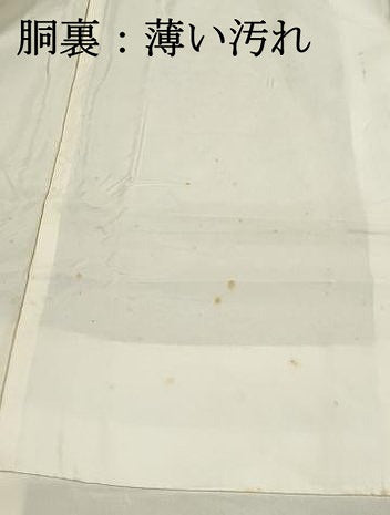 平和屋着物■上質な紬　更紗花菱文　鬼しぼ縮緬　正絹　逸品　DABK3259qa