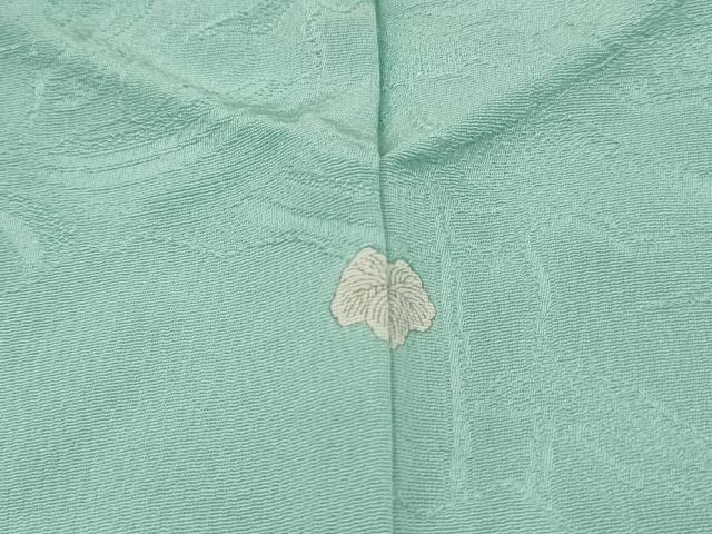 平和屋着物■上質な色無地　流水風景地紋　正絹　逸品　DABK3273qa