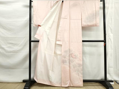 平和屋着物■訪問着　総刺繍　冊子花文　暈し染め　正絹　逸品　DABK3277qa