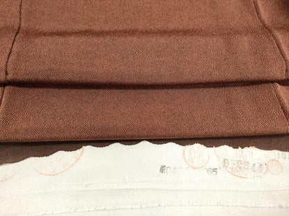 平和屋着物■江戸小紋　鮫小紋柄　鬼しぼ縮緬　反端付き　正絹　逸品　DABK3281qa