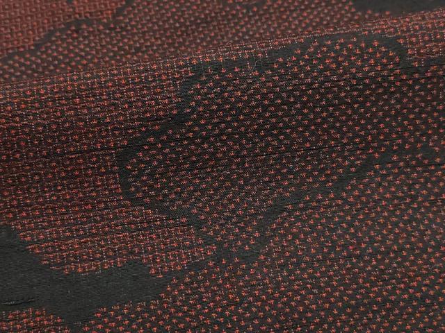 平和屋着物■結城紬　100亀甲　重ね雲文　高島屋扱い　正絹　逸品　DABK3287qa
