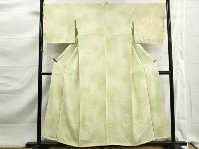 平和屋着物■上質な小紋　道長地紋　暈し染め　正絹　逸品　DABK3308qa