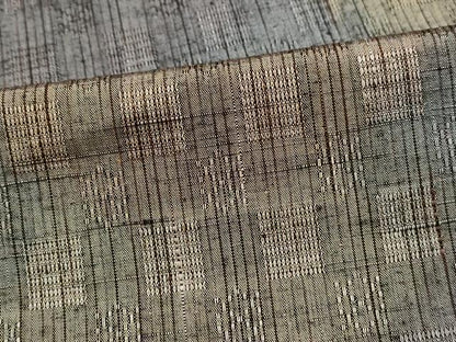 平和屋着物■上質な紬　霞文　暈し染め　正絹　逸品　DABK3309qa