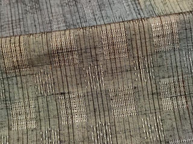 平和屋着物■上質な紬　霞文　暈し染め　正絹　逸品　DABK3309qa