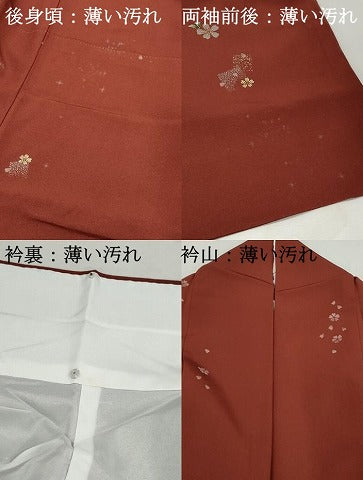 平和屋着物■訪問着　舞花簪文　金銀彩　正絹　逸品　DABK3316qa