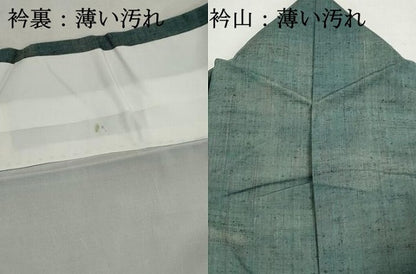 平和屋着物■上質な紬　霞文　暈し染め　正絹　逸品　DABK3318qa