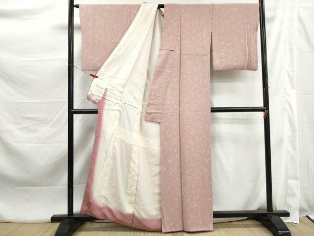 平和屋着物■上質な小紋　枝花文　やまと誂製　正絹　逸品　DABK3413qa
