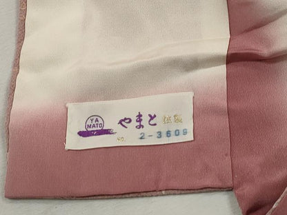 平和屋着物■上質な小紋　枝花文　やまと誂製　正絹　逸品　DABK3413qa