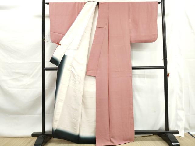 平和屋着物■上質な小紋　鹿の子文　正絹　逸品　DABK3436qa